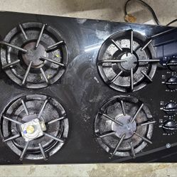 30" GE Glass Stove Top