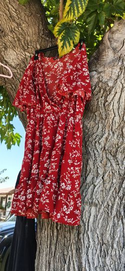 Red dress L