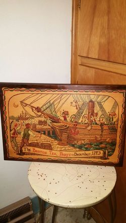 Boston Tea Party art
