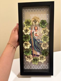 San Judas Tadeo Shadow Box
