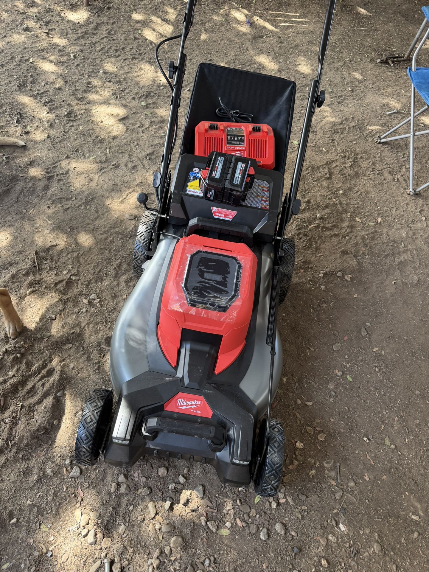 Milwaukee M18 FUEL 21in. Self-Propelled Dual Battery Mower Lithium-Ion High Output 6.0Ah Battery