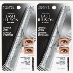 2 Pieces Of Physicians Formula Eye Booster Lash Illusion Mascara, Ultra Black, 0.28 Fl Oz