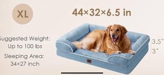 Eheyciga Orthopedic Dog Bed