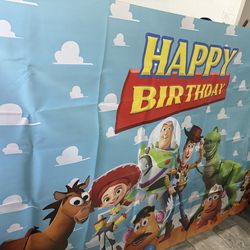 Toy Story party decor