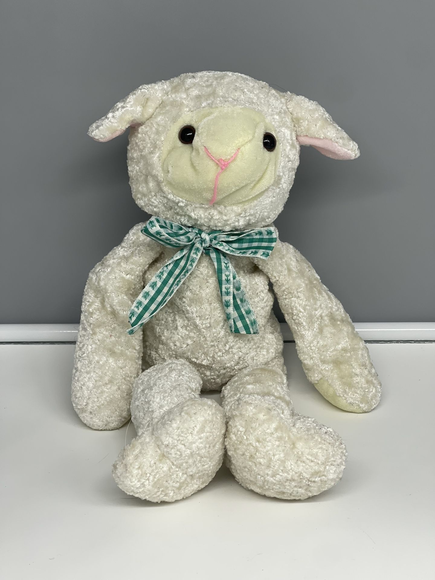 PBC Tagalongs Lamb Sheep Plush Stuffed Animal Shelf Sitter