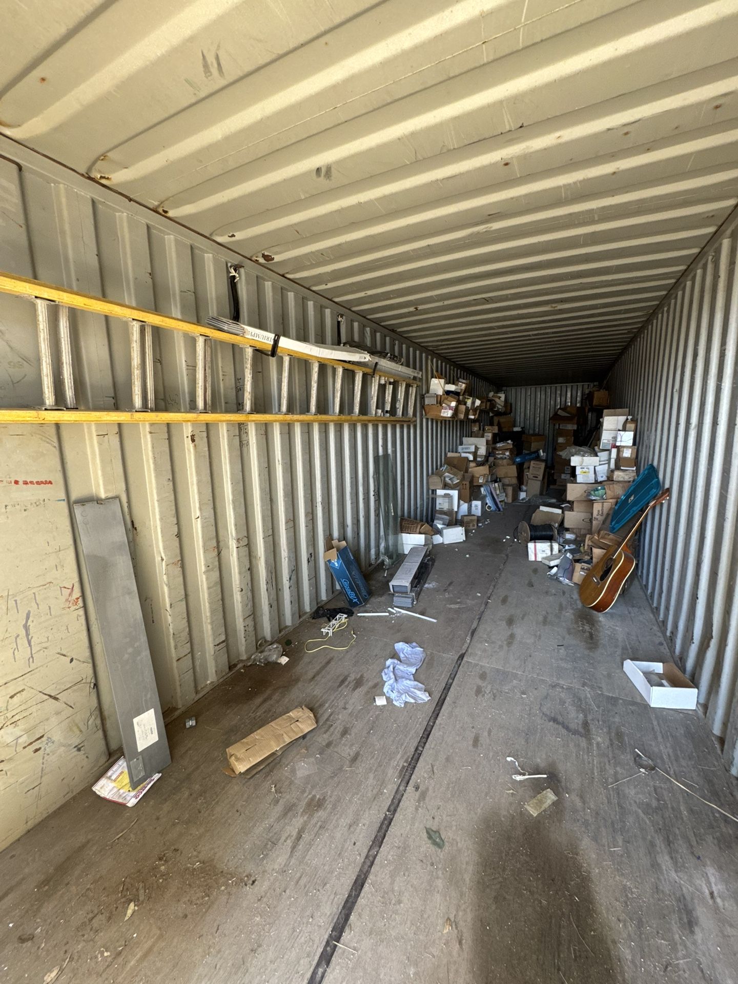 Storage Unit & Container Clearance – Low Voltage, EMT, Communication, and Construction Materials