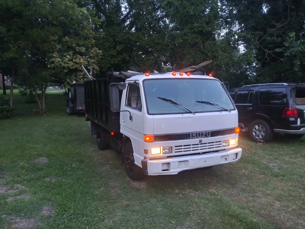 Isuzu npr dump truck for sale or trade