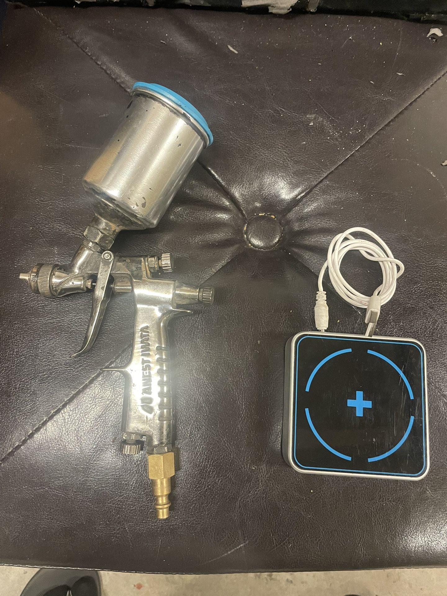 Paint Gun And Mixer For Sale 