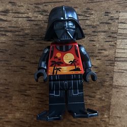 LEGO Holiday Summer Outfit Darth Vader MINIFIGURE, from 75340, 2022 Christmas