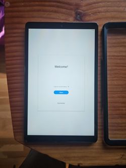 samsung Galaxy Tab A with case