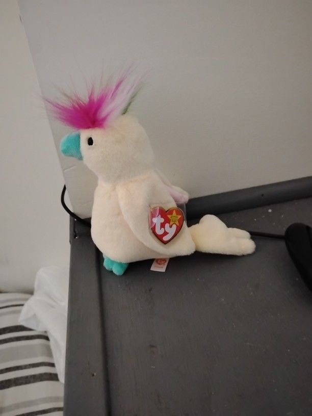 Beanie Baby Bird Pom Pom