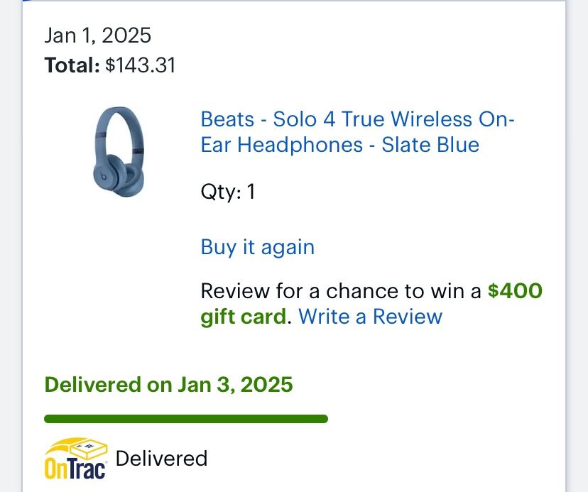 Beats wireless head phone