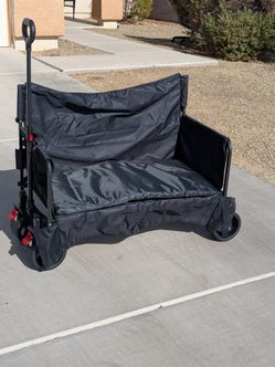 Collapsible Foldable Wagon Cart with Wheels