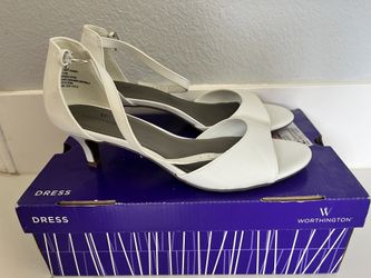Women Shoes - Half White Color Size 9