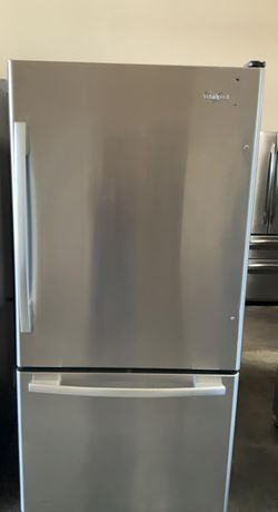 Whirlpool Bottom Freezer Stainless Steel Refrigerator
