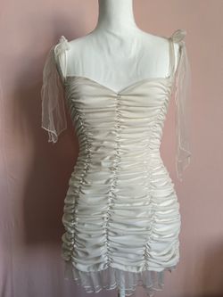 Mesh Mini Dress Coquette Style