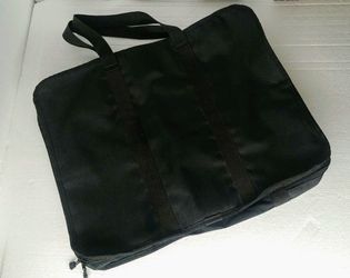 new Black Art Portfolio 24" x 20" x 4" Reinforced 2 Handle