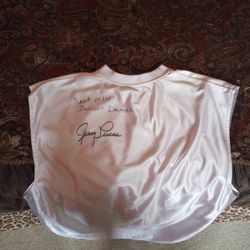 Old School Jersey Signed By Dwight Lamar And Jerry Lucas