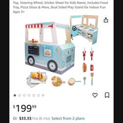 Kitchen Food Truck Play For Kids 