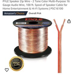 Speaker Cable Wire- New 