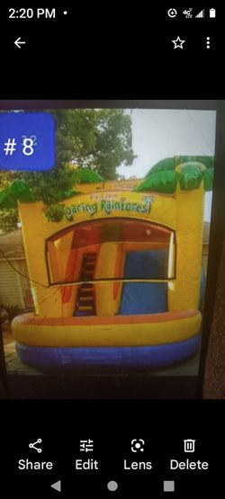 Bounce House Whit Slide