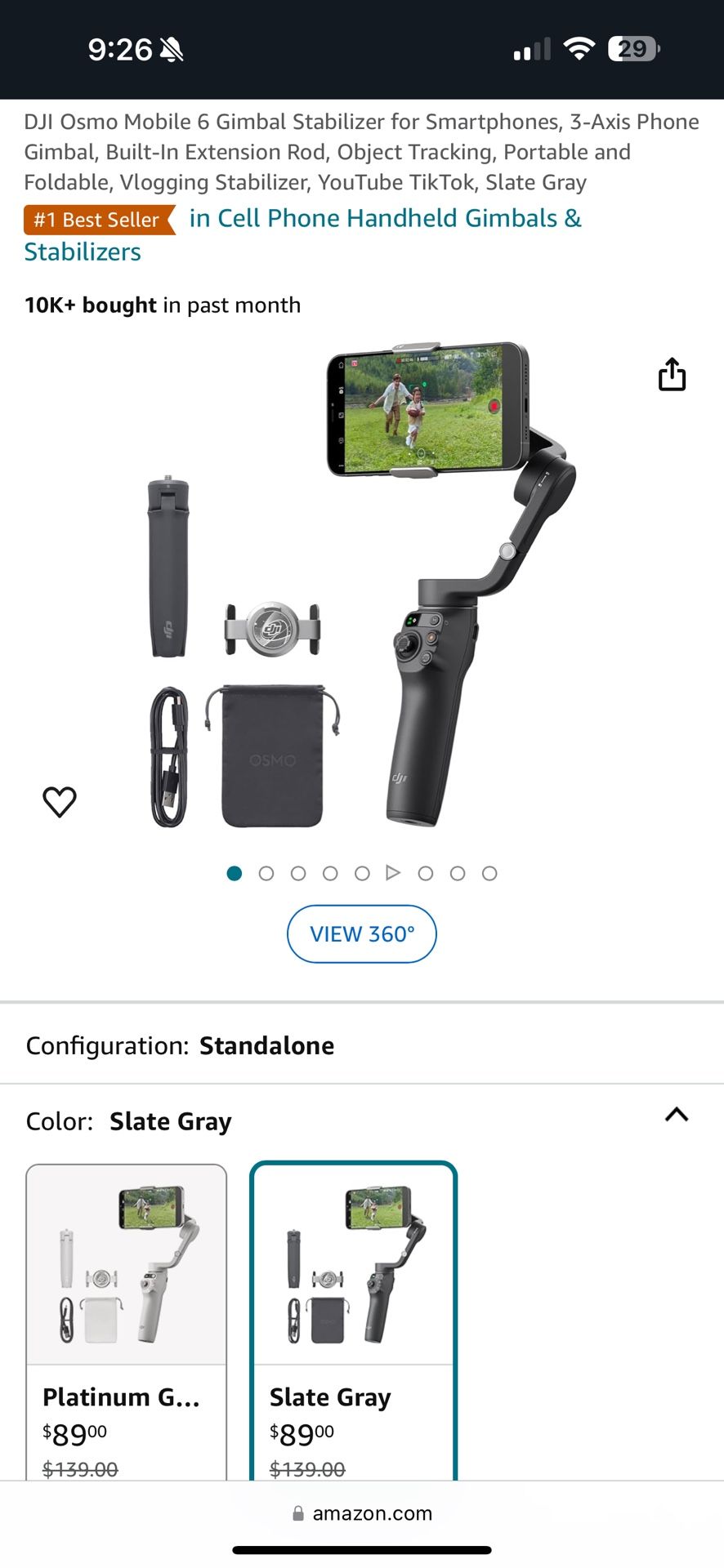 Profesional Video Stabilizer For Phones DJI Osmo I