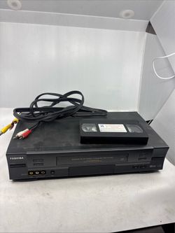 Toshiba W-627 VCR VHS Player Recorder 4 Head Hi-Fi  Working No Remote VIDEO