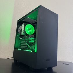 🔥 Custom 6 Core Gaming PC — i5 9600K | RX 580 4GB | 20GB RAM | NZXT Case