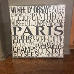 Paris Canvas