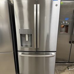 Ge French Door Bottom Freezer Refrigerator 