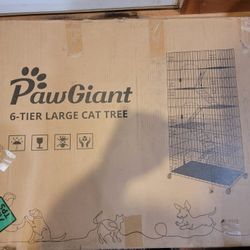 PawGiant 6-Tier Large Cat Cage Playpen

 