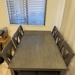 American Furniture Warehouse Grey Kitchen Table 