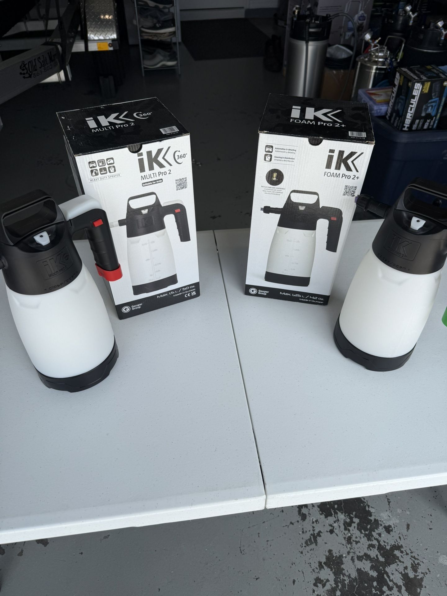 iK FOAM PRO 2+ & iK MULTI PRO 2 360 Car/Truck Detailing Products