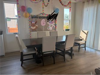 Rectangular table