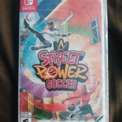 New Sealed Nintendo Switch Street Power Soccer $35 Price Is Firm
