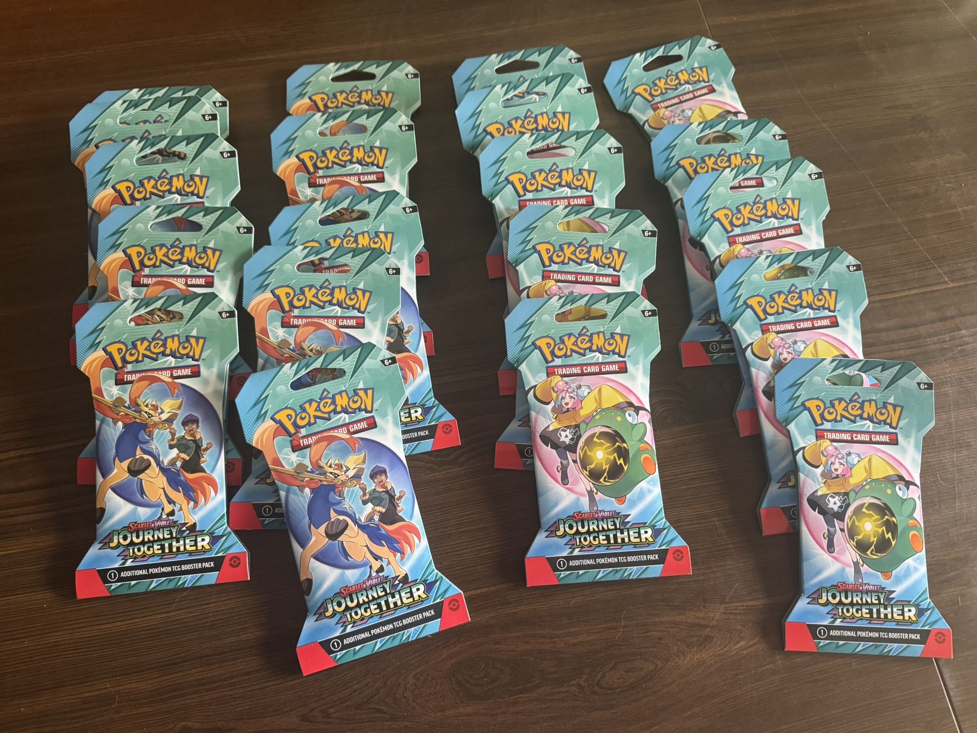 Pokemon Journey Together Bundle 20 Packs
