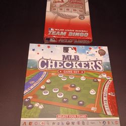 New MLB Checkers & Bingo