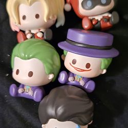 Suplay Heydolls Bayman Mini Figures Joker Harley Quinn