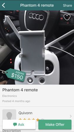 Phantom 4 remote