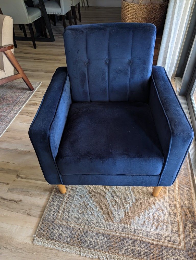 $60 Velvet Armchair