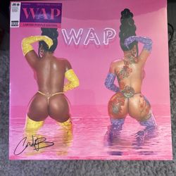 Cardi B Signature Sealed Vinyl Limited Edition Purple 