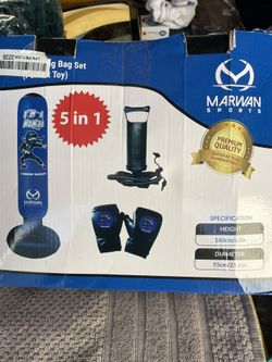 Inflatable Punching Bag For Kids.            20 Dollars 