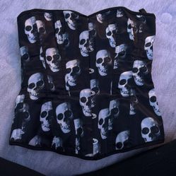 skull corset 