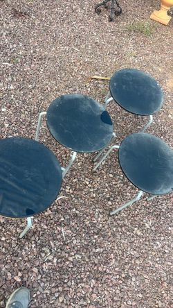 End tables. Used but sturdy