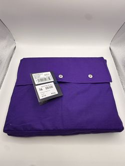 Ralph Lauren Home Polo Player Fitted Sheet – Chalet Purple – Euro King 160×200cm