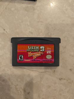 Lizzie McGuire 3 Homecoming Havoc GBA Cartridge