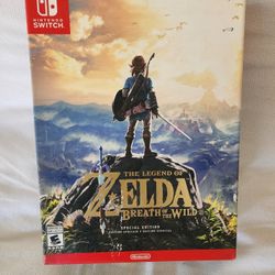 Zelda Breath Of Yhe Wild Special Editon BOX ONLY