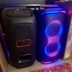 JBL Partybox Club Live 120 Portable Bluetooth Party Speaker w/ 200 W of JBL Pro Sound • Wireless Microphone • LED Lights