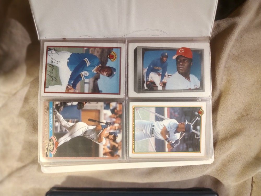 Huge Collection Of Ken Griffy Jr Baseball Cards