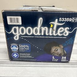 Goodnites Diapers 